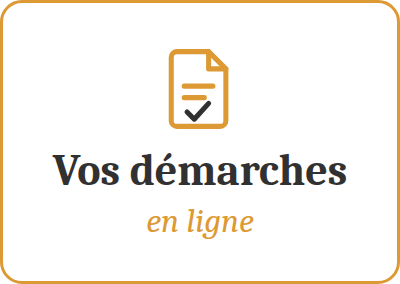 Vos démarches en ligne